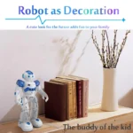 LEORY RC Robot Intelligent Programming Remote Control Robotica Toy Biped Humanoid Robot For Children Kids Birthday Gift Present - Image 4