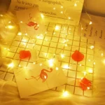 Led Strings Garland Fairy Lights Copper Wire 1M 2M 5M10M Battery Lighting Garland for Christmas Bedroom Wedding Party Decoration - Image 2