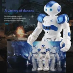 LEORY RC Robot Intelligent Programming Remote Control Robotica Toy Biped Humanoid Robot For Children Kids Birthday Gift Present - Image 6