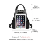 FOXER Brand Women Style Backpack Female Genuine Leather + Microfiber Backpack Girl School Bag Fashion Travel Bag Chrismas Gift - Image 4