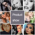 ZS 1PC Stainless Steel Across The Top Nose Ring Chain Heart Double Nose Chain for Women Nose Nail Nose Hole Bead Body Piercing - Image 7