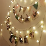 10M 100 LED Globe String Lights Warm White/White Ball Fairy for Party Christmas Wedding New Year Indoor&outdoor Decoration - Image 4