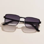 Classic Square Steampunk Sunglasses Luxury Brand Designer Men Women Retro Rectangle Punk Metal Frame Sun Glasses UV400 - Image 2