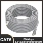 CAT6 Rj45 Ethernet Cable UTP 1000Mbps Network Cord LAN Wire Internet Lead Cord Router Computer Cable