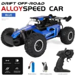 New RC Car 1:16 2WD with LED Light 2.4G 20KM/H High Speed Off-Road Climbing Remote Control Car Toy Gifts for Boys Girls Kids - Image 6