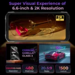 HOTWAV Cyber 15 Rugged Phone 200MP PixSmart G99 6.6'' FHD+ 120Hz 2K Smartphone 24(12+12)GB 256GB Ultra-thin Mobile Phone - Image 5