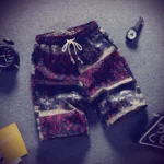 Men Beach Shorts 3D Personalized Abstract Graffiti Printed Quick Dry Fitness Shorts Fresh Casual Breathable Sports Beach Shorts - Image 2