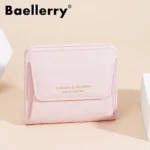  Baellerry Japanese Style Coin Purse for Women Ins Fashion Short Wallet Zipper Pouch Vintage Small Money Bag for Change