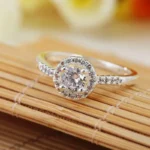 100% Pure 925 Sterling Silver Bridal Jewelry Sets Cubic Zircon Necklace Earrings Ring Gift for Women Birthday Valentines Xmas - Image 5