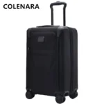 COLENARA Oxford Cloth Suitcase 20 Inches Boarding Box 24" Waterproof Men's Trolley Case Expandable Universal Wheel Luggage - Image 4