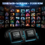 Unihertz Shark 3 by 8849 Rugged Smartphone android 14 3K AMOLED Display 32GB RAM 512GB ROM Dimensity 8300 CPU Mobile Phone - Image 4