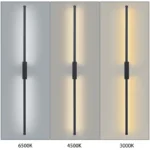 Indoor LED long wall lamp Nordic style Long LED Wall Light Home Decoration Bedroom Living Room Sofa Background - Image 3