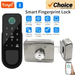 Fingerprint Home Lock for Tuya Smart Lock Bluetooth Door Lock Keyless Entry Fingerprint Tuya App Key IC Card Gateway Unlock - Image 3
