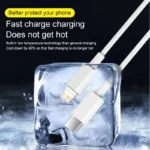 PD 20W Fast Charging Cable 1M 2M For Apple iPhone 11 13 12 14 Pro Max Plus Data Line Cables Quick Charge Phone Accessories - Image 2
