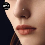 1/10PCS G23 Titanium Nose Nail Inlaid With Multicolor Fine Zircon 0.8mm Small-Line Diameter Piercing Jewelry Nose Nail - Image 5