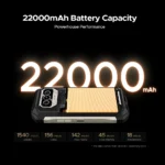 DOOGEE V Max S 5G Rugged Phone Dual Camping Lights 6.58" 120Hz 108MP AI Camera 24GB(8+16) 256GB 22000mAh Battery Smartphone - Image 5