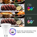 6PCS 3W 6W 9W 12W LED GU10 Radar Sensor Light Bulb 220V Motion Sensor LED Lamp Auto OFF/ON Warm White 3000K/Cold White 6000K - Image 2