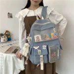 2025 New Schoolbags For Female College Students, High School Students, Large Capacity Junior Backpacks, Trendy - Image 2