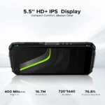 DOOGEE Fire 3 Pro Rugged Phone 16GB 128GB 5.5" HD+ Display 8350mAh Battery UNISOC T7200 16MP+8MP NFC Android 15 Smartphone - Image 2