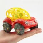 Soft Silicone Children Sensory Toy Cars Rubber Push and Go Vehicles Toddler Cartoon Educational Toys for Babies Kids Baby Gifts - Image 4