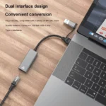 USB Ethernet Adapter 2500Mbps 1000Mbps USB3.0 Network Card 2.5G Ethernet Gigabit Adapter Lan Hub for MacBook Win 7/8/10/11 - Image 2