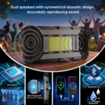 Unihertz 8849 Hike Smartphone Android 14 With 200 Meter Flashlight LED 23800mAh 24GB 512GB Dual Speaker Helio G200 IP68/IP69K 4G - Image 6