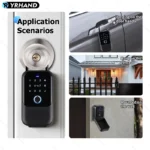 TTlock Smartkey Lock Box Wireless Electronic Key Safe with Digital Code App Controlled Bluetooth Smartlock for Home Key Padlock - Image 3