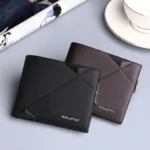 Men's Slim Wallet Genuine Leather Mini Purse Casual Design Bifold Wallet Brand Short Slim Wallet WILLIAMPOLO Luxury brand - Image 4