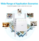 AC1200 Wireless WiFi Repeater Booster 2.4G/5GHz Wi-Fi Signal Amplifier Extender Router Network Wlan WiFi Repetidor - Image 3