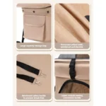 Double-layer Pet Cart Strollers Out 600D Oxford Lightweight Foldable Dog Cat Trolley Travel Stroller Small Pet Outdoor Cart - Image 6