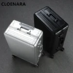 COLENARA High-quality 20"24"Suitcase Full Aluminum Magnesium Alloy Trolley Case Boarding Box 28 Inches High-capacity Luggage - Image 2
