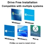 USB Ethernet Adapter 2500Mbps 1000Mbps USB3.0 Network Card 2.5G Ethernet Gigabit Adapter Lan Hub for MacBook Win 7/8/10/11 - Image 5