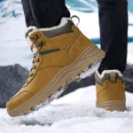 men boots 2025 New Winter Slippers Warm Men Shoes Waterproof Non-Slip Plush Sneakers Male tenis shoes Boots Men Sneakers Winter - Image 5