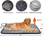 Dog Heated Mat Pet Temperature Adjustable Dog Heating Pad Waterproof Electric Heating Pad Timer Dog Sleeping Supply Waterproof - Image 4