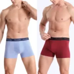 4pcs Solid Color Mens Boxer Briefs Cotton Boxers Men's Panties Fashion Underwear For Man Underpants Sexy Trunks High Quality - Image 4