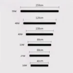 Bestselling induction light, long wall light, bedside light, bedroom light strip, simple and personalized master bedroom line, T - Image 5