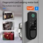 Fingerprint Home Lock for Tuya Smart Lock Bluetooth Door Lock Keyless Entry Fingerprint Tuya App Key IC Card Gateway Unlock - Image 2