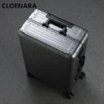 COLENARA High-quality 20"24"Suitcase Full Aluminum Magnesium Alloy Trolley Case Boarding Box 28 Inches High-capacity Luggage - Image 3