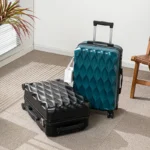 Wavy Line Luggage Rolling Suitcase 17-25 Inch Large Capacity Wheel Travel Bag Fashionable Travel Bag Wheel Suitcase Suitcase