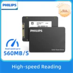 PHILIPS 1TB SATA III 2.5" Internal SSD | 3D NAND | SLC Caching | High Endurance | for Intensive Gaming & Applications