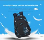 Waterproof Lightweight School Backpack for Kids 6-12 Years Durable Large Capacity Student Bookbag Boys Girls254 - Image 3