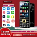 Touch Screen Rungee M8 Android 13 Wifi 5G Smartphone Google Play GPS 4GB+64GB 4000mAh Battery 2MP+5MP PTT PK Qin F21 F22 Phone