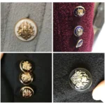 10pcs British College Style Suit Buttons Vintage Pattern Golden Coat Jacket Buttons Sewing Accessories Handmade DIY Shirt Button - Image 5