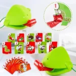 Frog Mask Wagging Tongue Lick Cards Board Game Interactive Toy for Kids Adults Family Fun Desktop Puzzle Games for Friend Party - Image 4