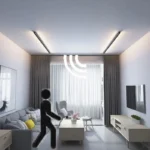 Bestselling induction light, long wall light, bedside light, bedroom light strip, simple and personalized master bedroom line, T - Image 4