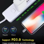 Original 20W USB-C Power Adapter For iphone 16 15 14 13 mini Pro Max Type C fast charger for Apple Cable for iPhone X 11 12 Plus - Image 3
