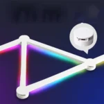 RGB LED Wall Lamp Smart WIFI APP DIY Free Splicing Atmosphere Night Light Music Rhythm TV Backlight Bedroom Game Room Decor Lamp - Image 3