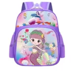 Kindergarten children schoolbags spine protection and load reduction boys and girls backpacks lightweight printed backpack - Image 3