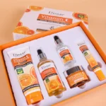 DissarVC Skincare 5-Piece Set Brightens Skin Tone Whitens Refreshes Balances Water Oil Lightens Spots Facial products kit