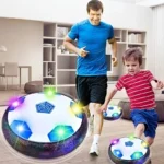 LED Hover Soccer Ball Toy Bubble Floating Football Interactive Toy with Music Lights Indoor Outdoor Sports Game for Kids Gift